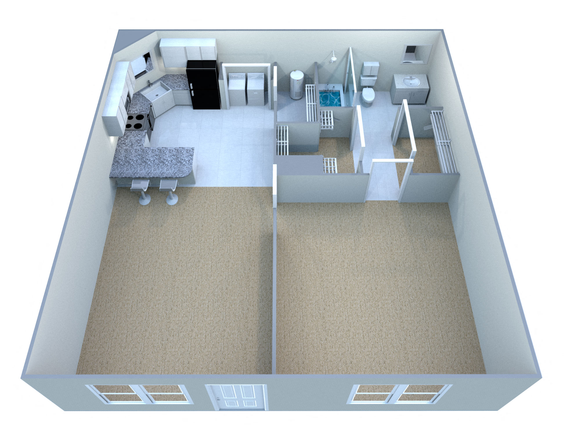 Suite A Floorplan